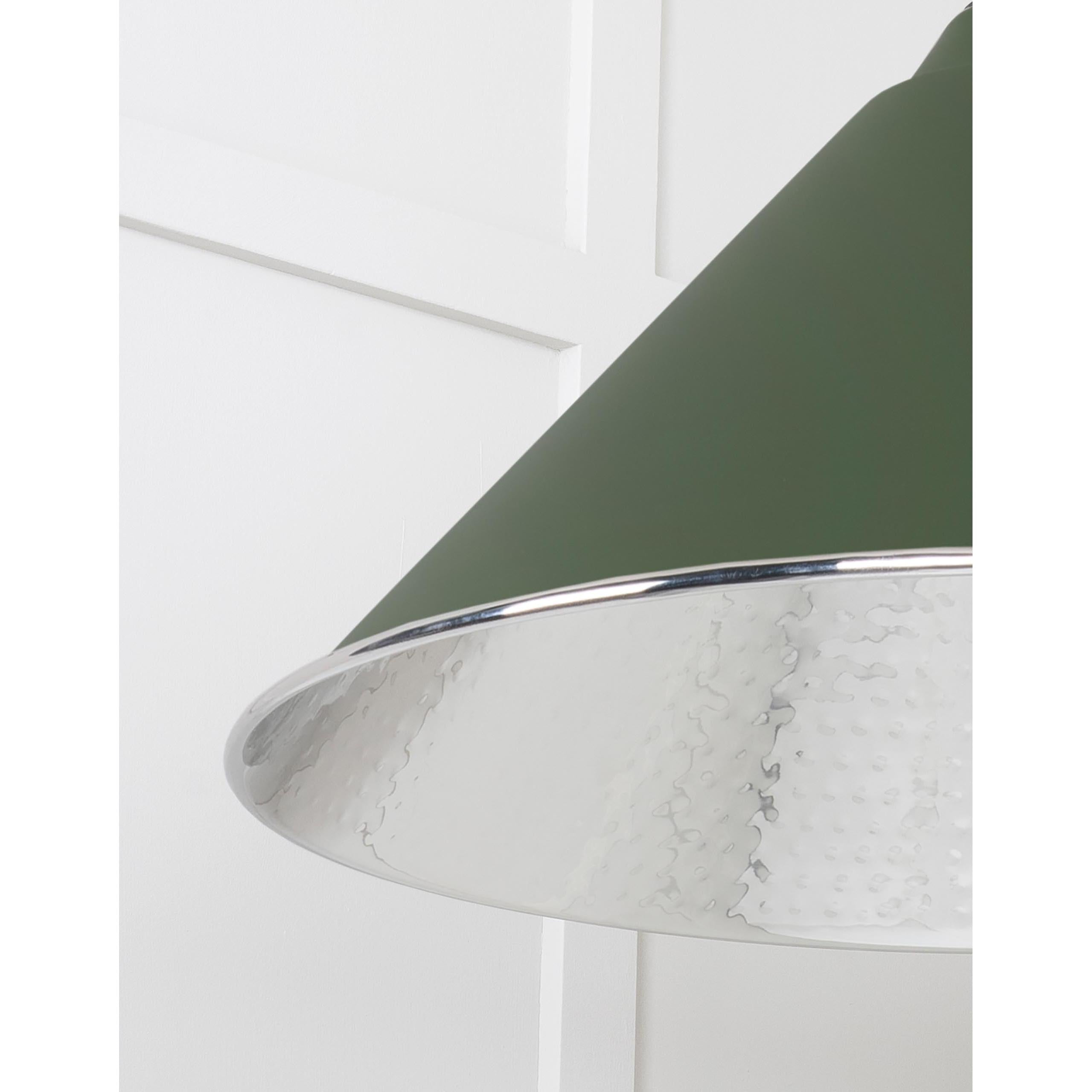 Hammered Nickel Hockley Pendant in Heath | From The Anvil - Hockley - From The Anvil - Yester Home