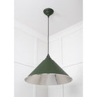 Hammered Nickel Hockley Pendant in Heath | From The Anvil-Hockley-Yester Home