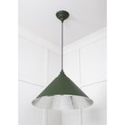 Hammered Nickel Hockley Pendant in Heath | From The Anvil - Hockley - From The Anvil - Yester Home