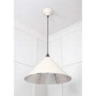 Hammered Nickel Hockley Pendant in Teasel | From The Anvil - Hockley - From The Anvil - Yester Home