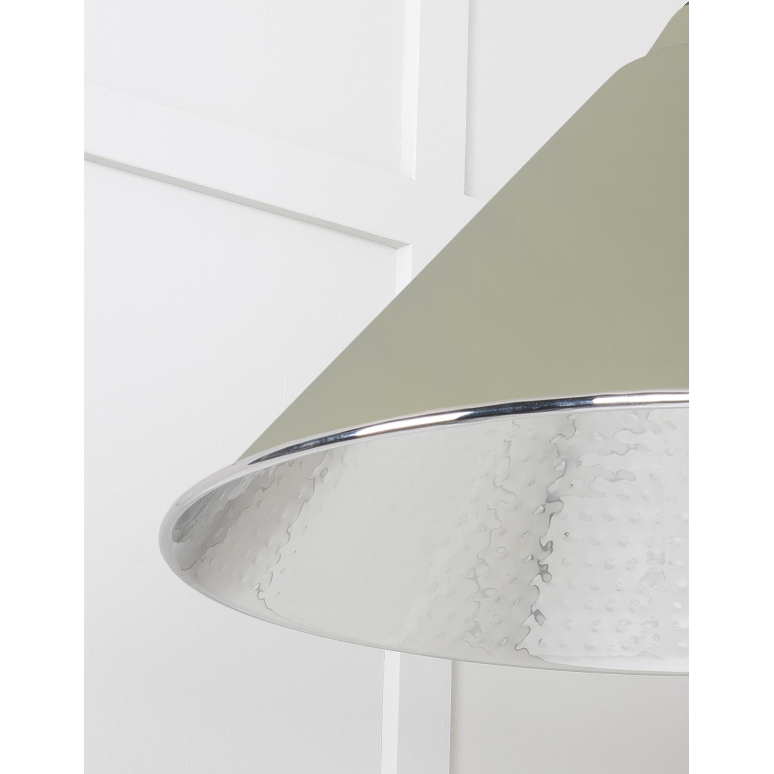 Hammered Nickel Hockley Pendant in Tump | From The Anvil - Hockley - From The Anvil - Yester Home