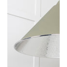 Hammered Nickel Hockley Pendant in Tump | From The Anvil-Hockley-Yester Home