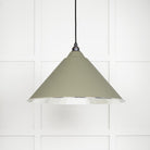 Hammered Nickel Hockley Pendant in Tump | From The Anvil - Hockley - From The Anvil - Yester Home