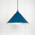 Hammered Nickel Hockley Pendant in Upstream | From The Anvil - Hockley - From The Anvil - Yester Home