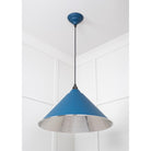 Hammered Nickel Hockley Pendant in Upstream | From The Anvil - Hockley - From The Anvil - Yester Home