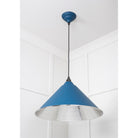 Hammered Nickel Hockley Pendant in Upstream | From The Anvil-Hockley-Yester Home