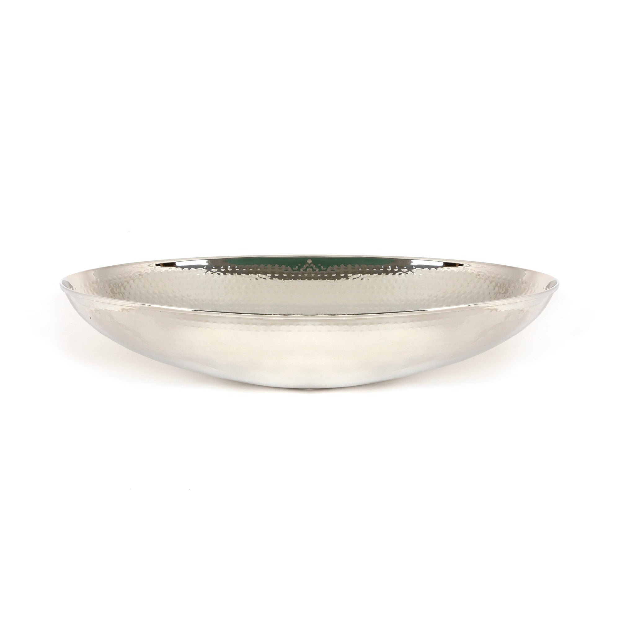 Hammered Nickel Oval Sink | From The Anvil-Sinks-Yester Home