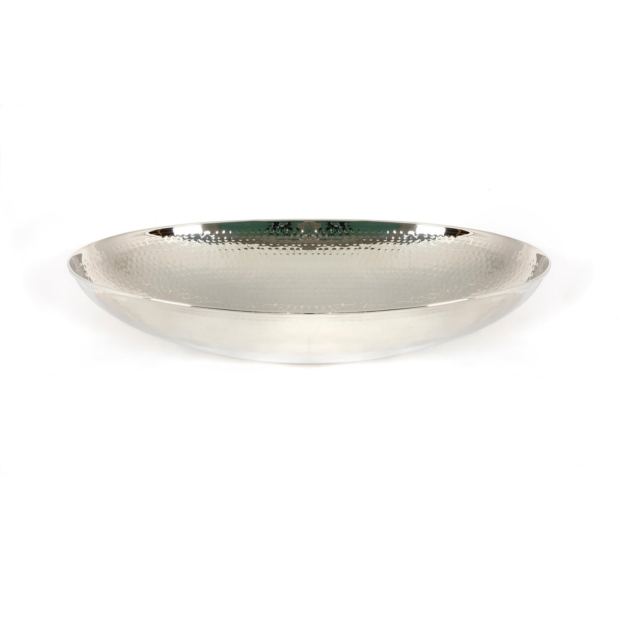 Hammered Nickel Oval Sink | From The Anvil - Sinks - From The Anvil - Yester Home