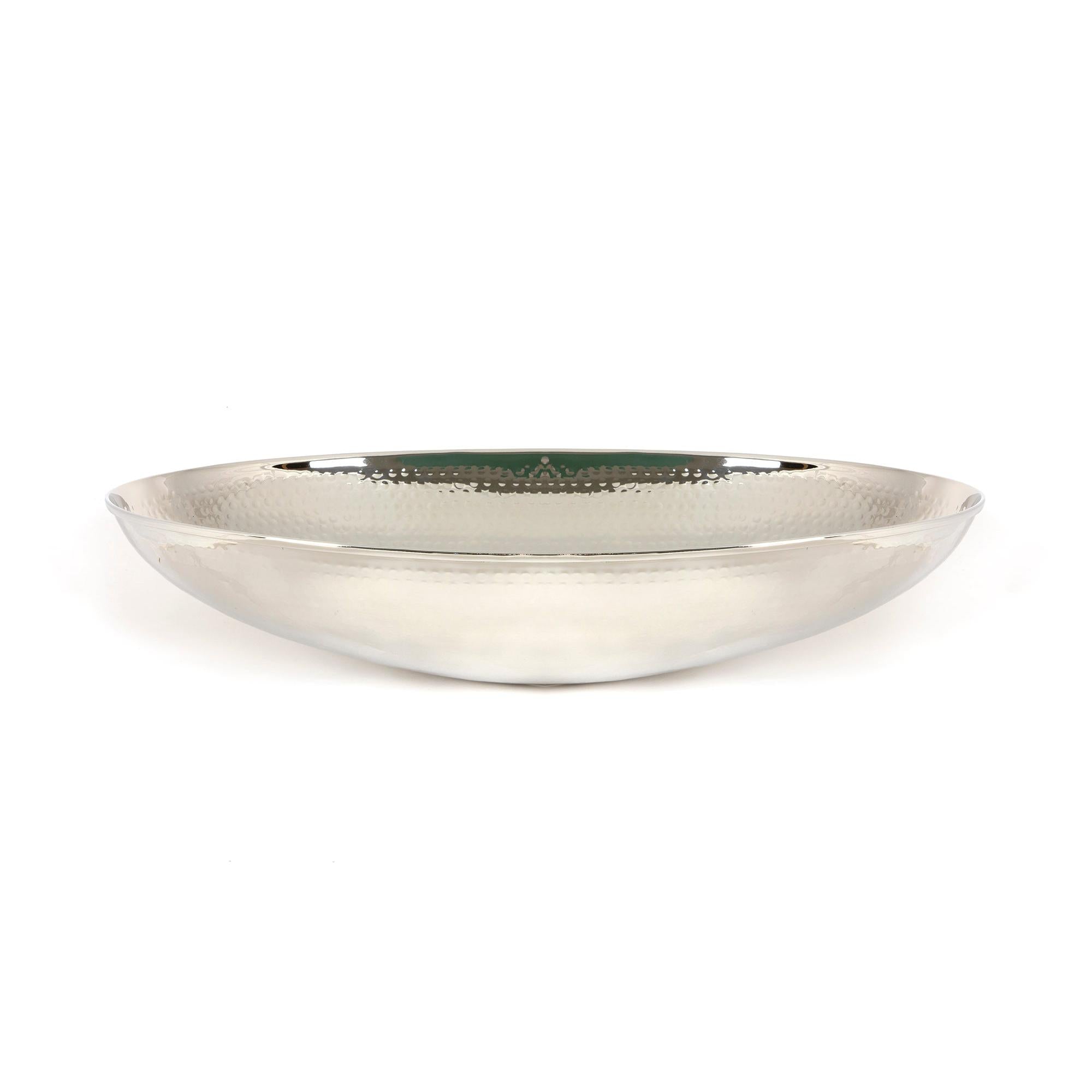 Hammered Nickel Oval Sink | From The Anvil - Sinks - From The Anvil - Yester Home