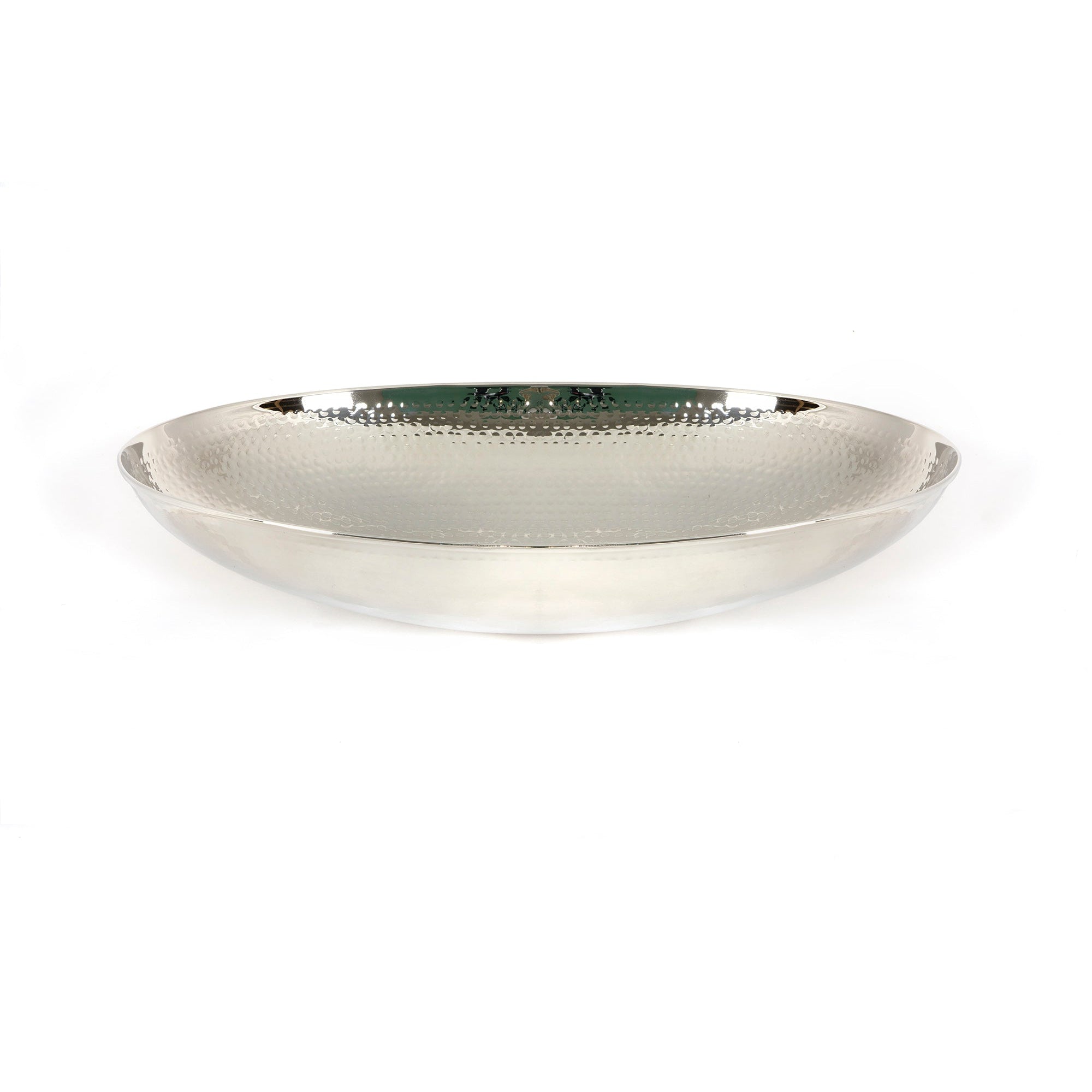 Hammered Nickel Oval Sink | From The Anvil-Sinks-Yester Home
