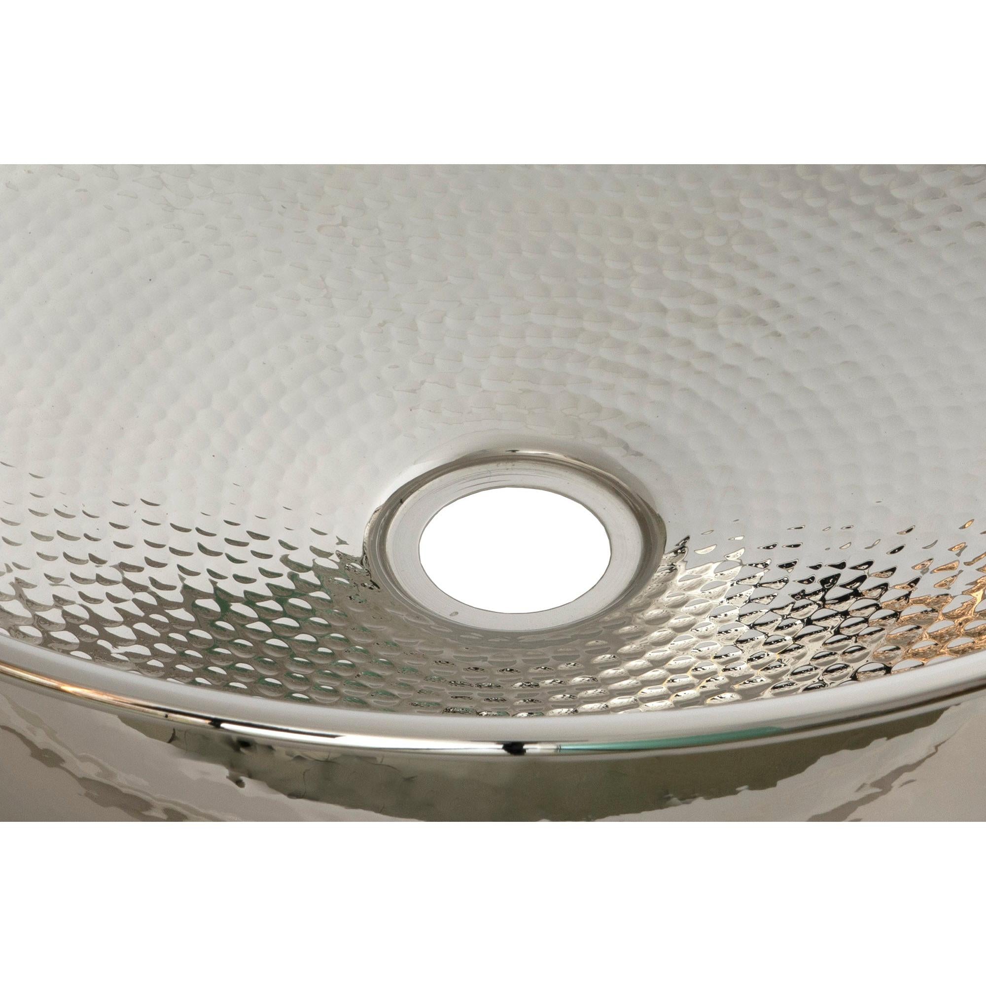 Hammered Nickel Round Sink | From The Anvil - Sinks - From The Anvil - Yester Home