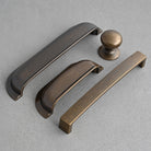 Hampton Old Brass Cupboard Handles-Cabinet Handles-Yester Home