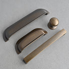 Hampton Old Brass Cupboard Handles-Cabinet Handles-Yester Home