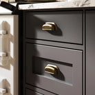 Hampton Old Brass Cupboard Handles-Cabinet Handles-Yester Home
