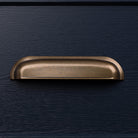 Hampton Old Brass Cupboard Handles-Cabinet Handles-Yester Home