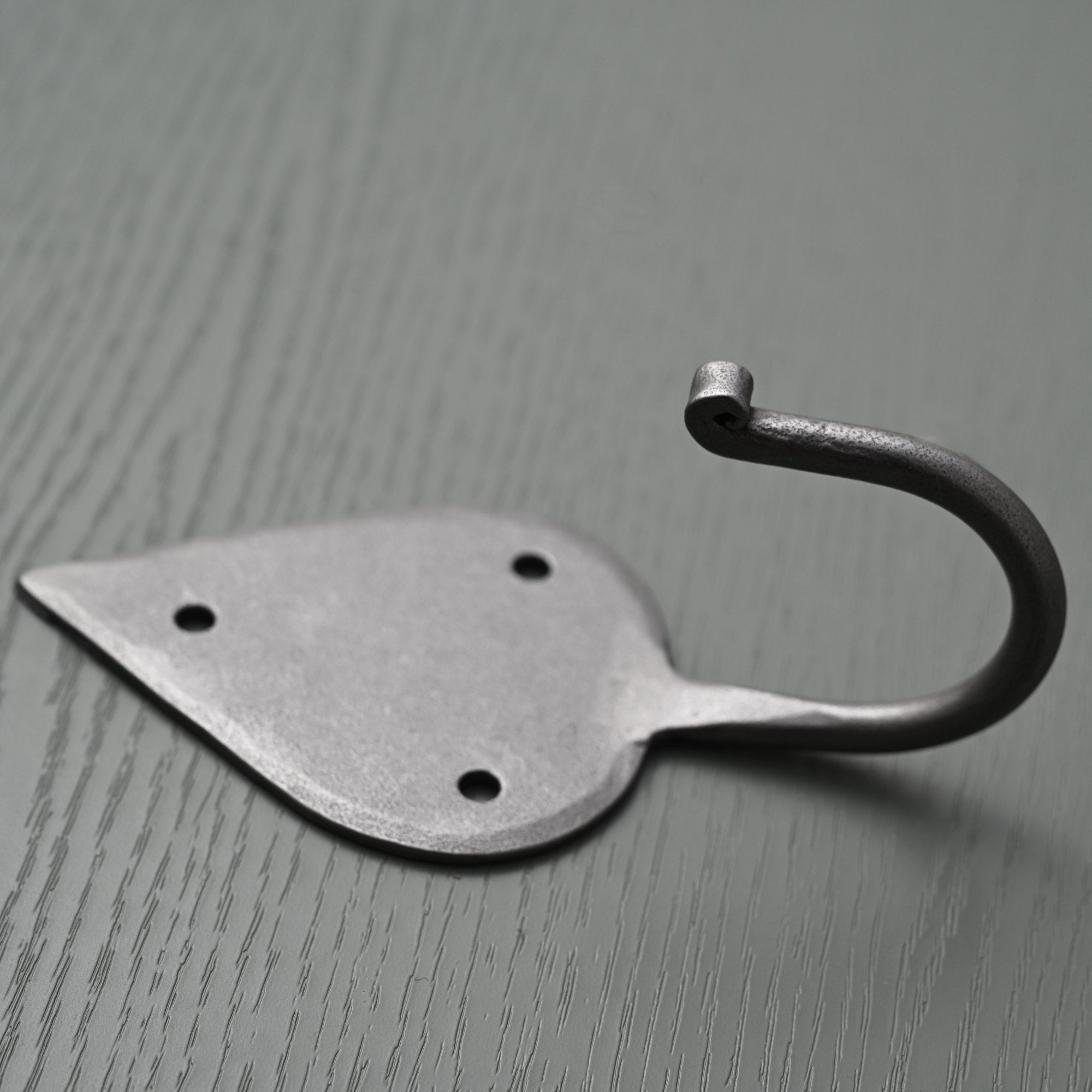 Hand Forged Gothic Iron Coat Hook - Coat Hooks - Yester Home - Yester Home