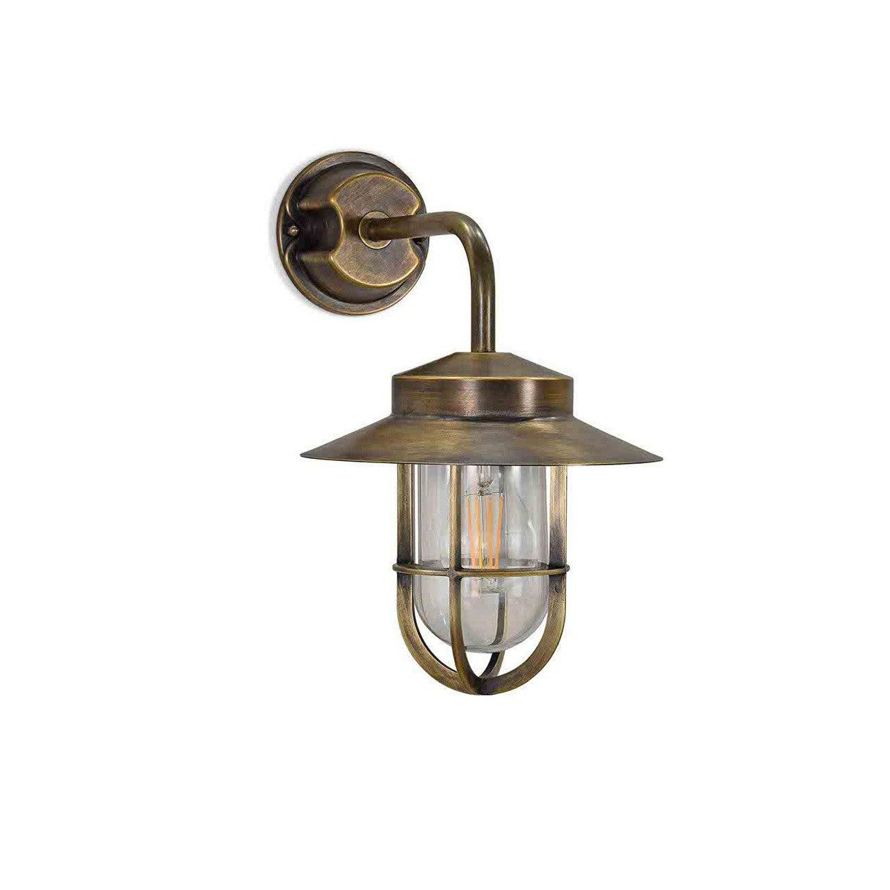 Hanwell Wall Light | Antique Brass - Outdoor Lighting - Garden Trading - Yester Home