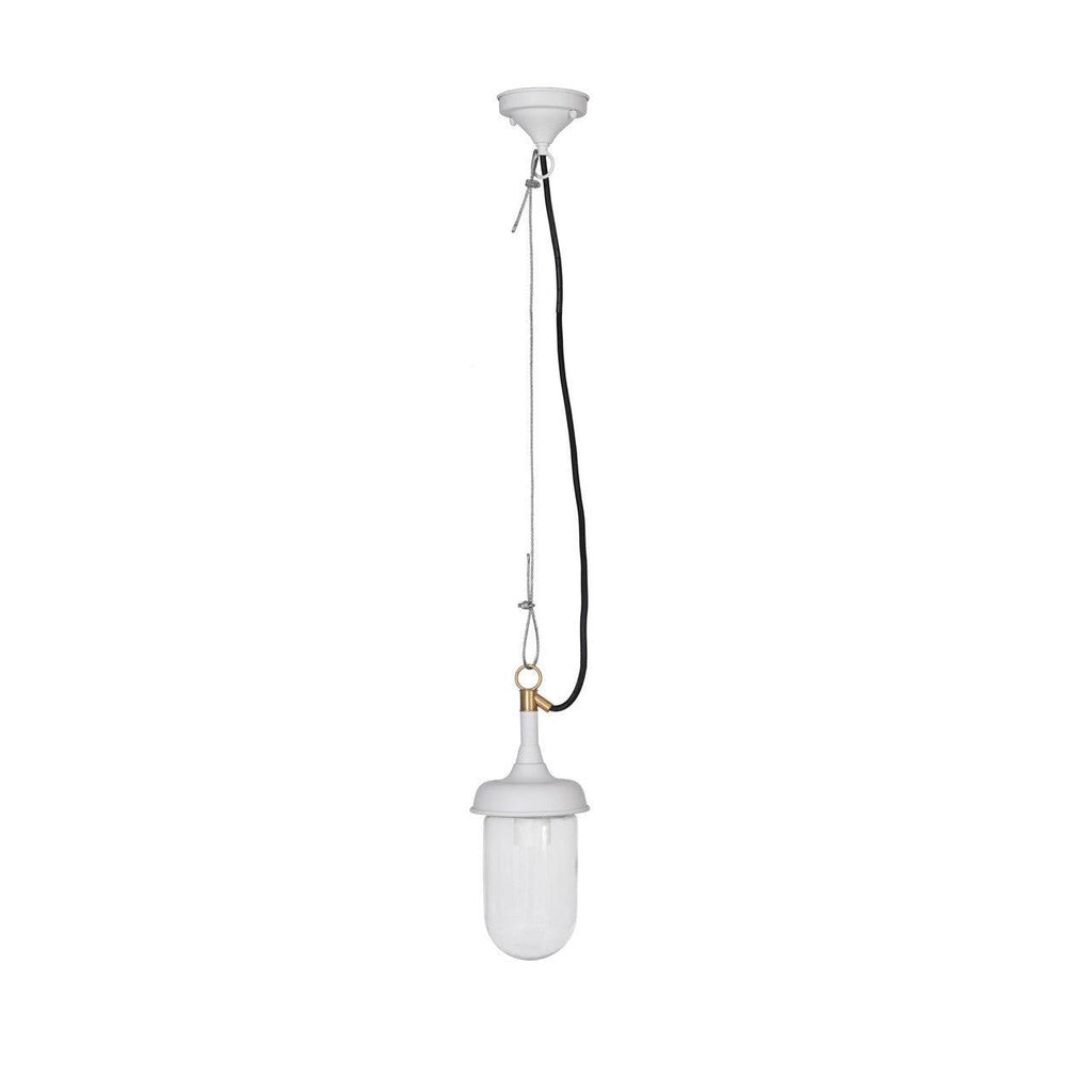 Harbour Outdoor Pendant in Lily White-Pendant Lights-Yester Home