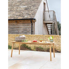 Harford Dining Table | Large | Natural - Outdoor Dining Tables & Sets - Garden Trading - Yester Home