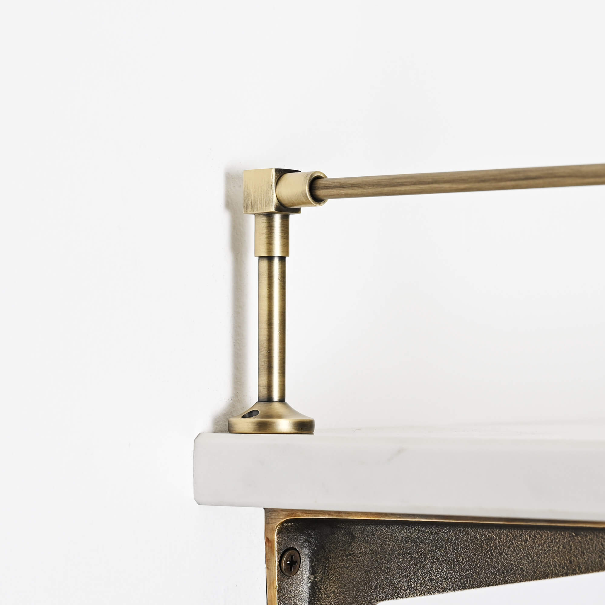 Heritage Gallery Shelf Rail | Aged Brushed Brass - Gallery Rails - Yester Home - Yester Home