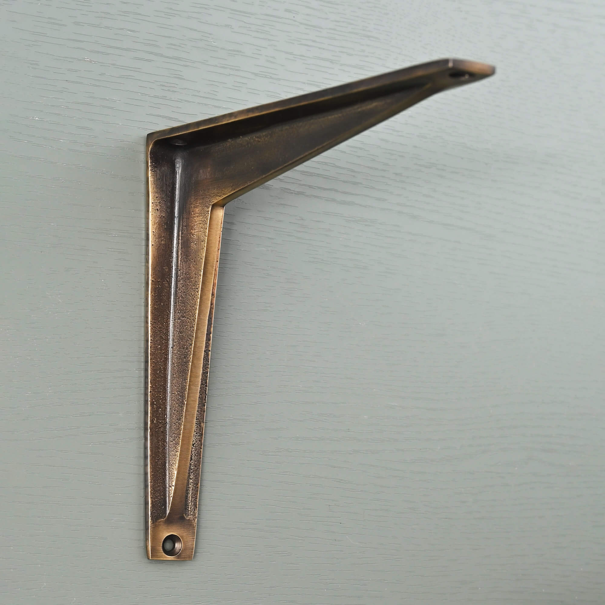 Heritage Shelf Bracket | Aged Brass - Brass Shelf Brackets - Yester Home - Yester Home