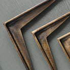 Heritage Shelf Bracket | Aged Brass - Brass Shelf Brackets - Yester Home - Yester Home