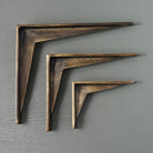 Heritage Shelf Bracket | Aged Brass - Brass Shelf Brackets - Yester Home - Yester Home
