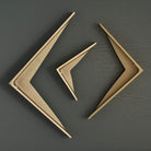 Heritage Shelf Bracket | Brushed Satin Brass Lacquered - Brass Shelf Brackets - Yester Home - Yester Home