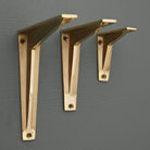 Heritage Shelf Bracket | Polished Brass - Brass Shelf Brackets - Yester Home - Yester Home