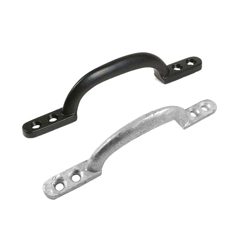 Hot Bed Handle Galvanised-Door Knobs & Handles-Yester Home