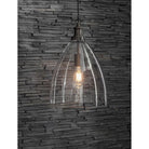 Hoxton Bullet Pendant Light - Antique Bronze-Pendant & Ceiling Lights-Yester Home