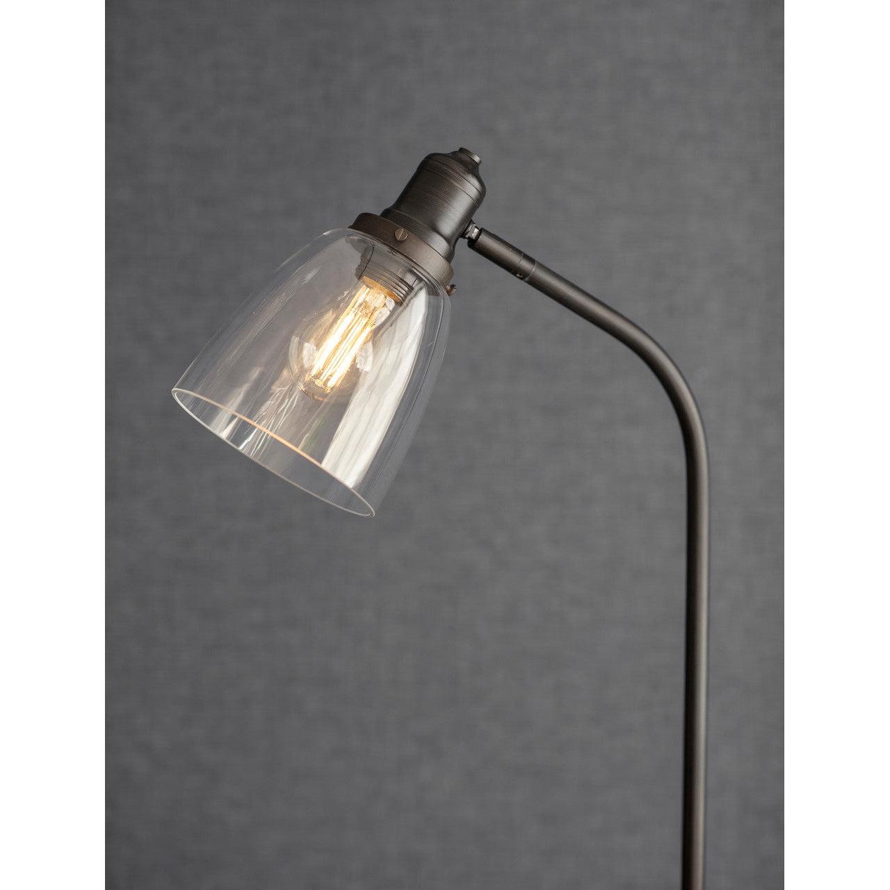 Hoxton Dome Floor Lamp in Antique Bronze-Floor Lights-Yester Home