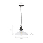 Hoxton Pendant Light, Large - Antique Bronze-Pendant & Ceiling Lights-Yester Home