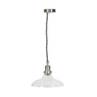 Hoxton Pendant Light, Large - Satin Nickel-Pendant & Ceiling Lights-Yester Home