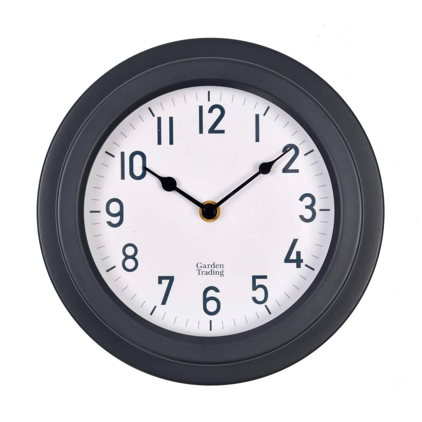 Steel Tenby Clock | Carbon-Clocks-Yester Home