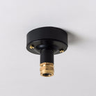 Industrial Ceiling Rose with Brass Gland - All Colours-Ceiling Rose-Yester Home