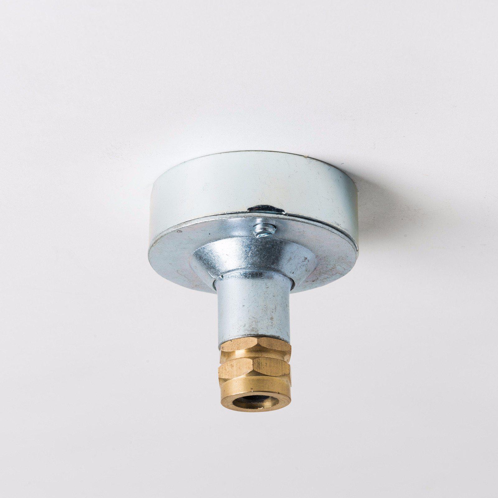 Industrial Ceiling Rose with Brass Gland - All Colours-Ceiling Rose-Yester Home