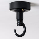 Industrial Ceiling Rose with Hook - All Colours-Ceiling Rose-Yester Home