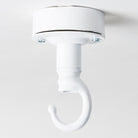 Industrial Ceiling Rose with Hook - All Colours-Ceiling Rose-Yester Home