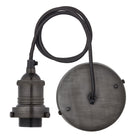 Industville Brooklyn Dome Pendant - 8 Inch - Brass-Ceiling Lights-Yester Home