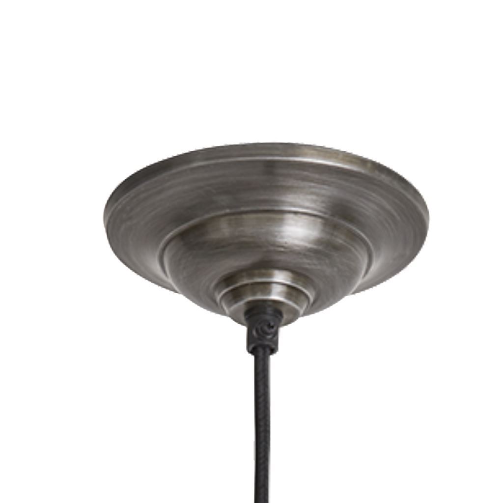 Industville Orlando Cylinder Pendant - 3 Inch - Pewter-Ceiling Lights-Yester Home