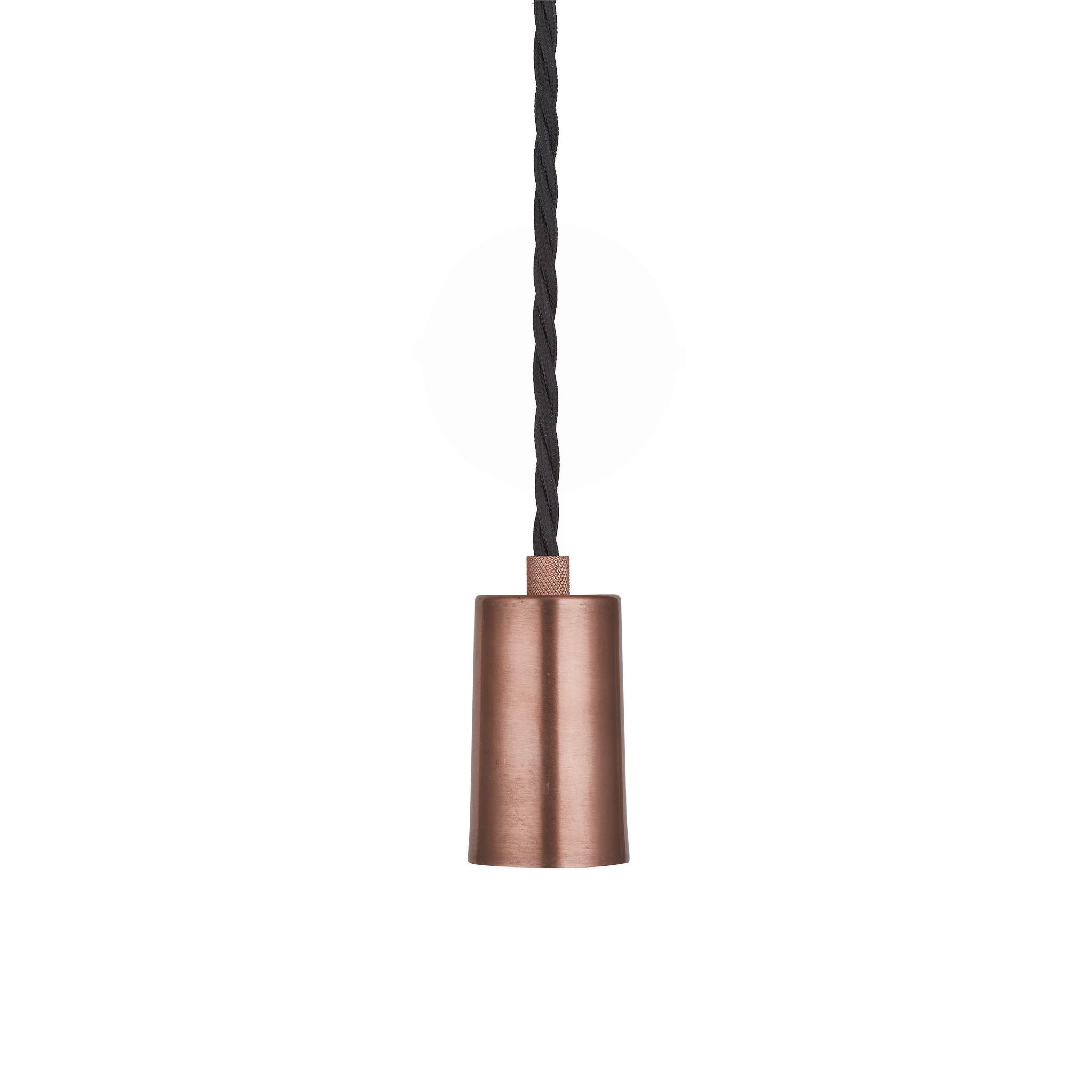 Industville Sleek Edison Pendant - 1 Wire - Copper-Ceiling Lights-Yester Home