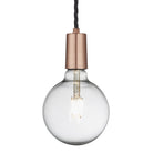 Industville Sleek Edison Pendant - 1 Wire - Copper-Ceiling Lights-Yester Home