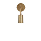 Industville Sleek Edison Wall Light - Brass-Wall Lights-Yester Home
