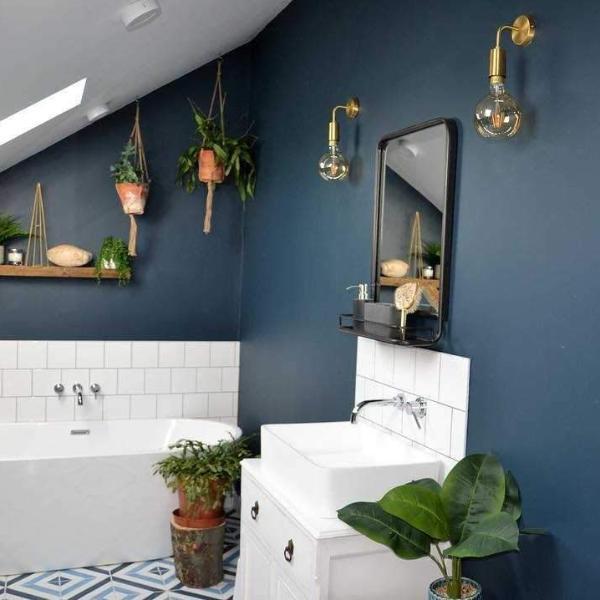 Industville Sleek Edison Wall Light - Brass-Wall Lights-Yester Home