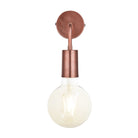Industville Sleek Edison Wall Light - Copper-Wall Lights-Yester Home