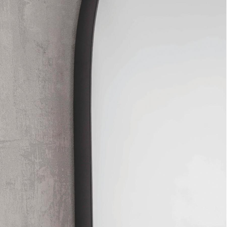 Iron Arched Wall Mirror-Mirrors-Yester Home