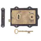 Iron Davenport Rim Lock | From The Anvil - Rim Locks & Latches - From The Anvil - Yester Home