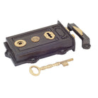 Iron Davenport Rim Lock | From The Anvil-Rim Locks & Latches-Yester Home