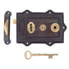 Iron Davenport Rim Lock | From The Anvil - Rim Locks & Latches - From The Anvil - Yester Home